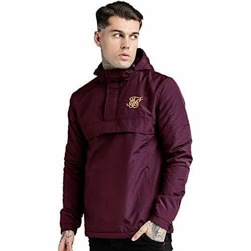 Fashion Sik Silk Chaqueta Energy Overhead Windbreaker L