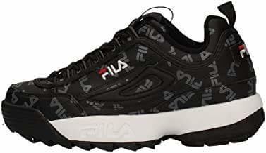 Fashion FILA Disruptor Logo Low WMN Zapatillas Moda Mujeres Negro