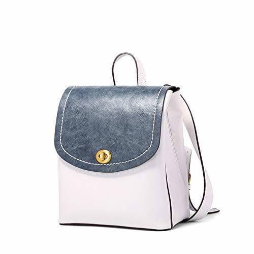 Producto shmily Bolso de Mujer 2020 Mochila de Mujer Salvaje Mochila de Color