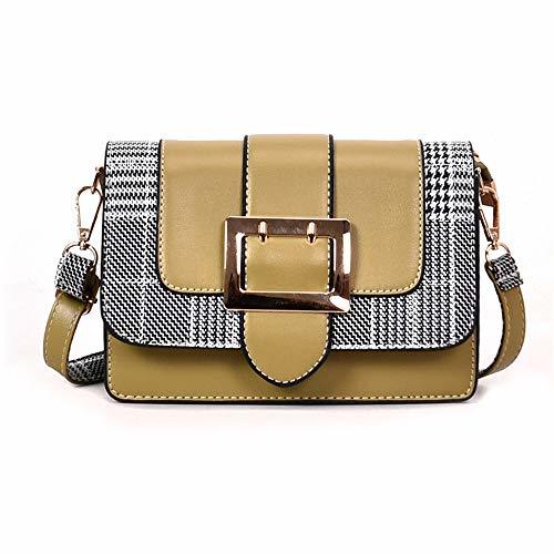 Producto Bolso Femenino Nuevo Bandolera pequeña Bolsa Cuadrada Moda Salvaje celosía Paquete Diagonal