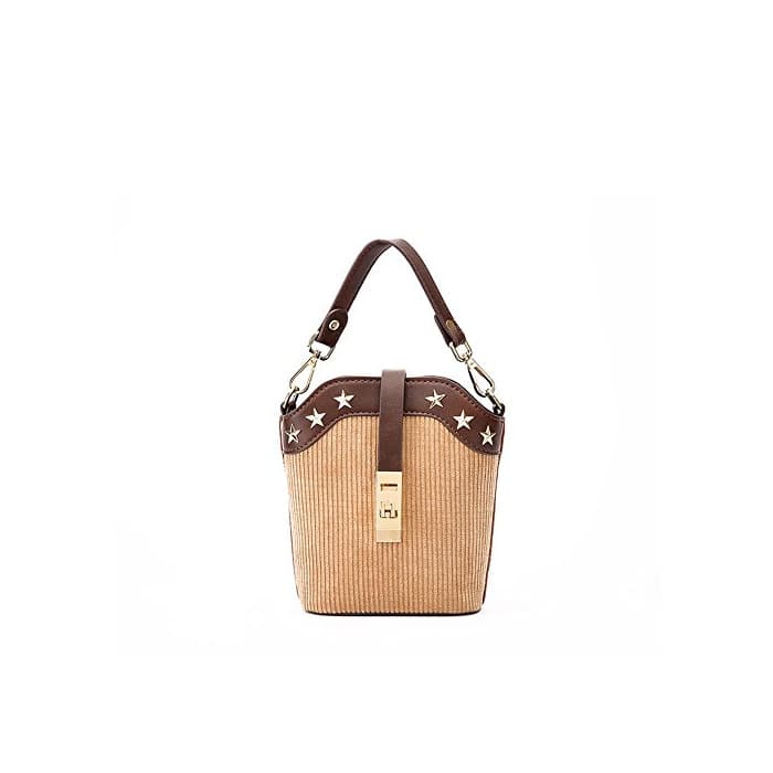 Producto Aszhdfihas Carteras y Bolsos de Hombro para Mujer. Simple Retro Lock Stars