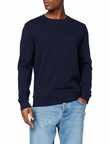 Fashion JACK & JONES Jjeholmen Sweat Crew Neck Noos, Suéter para Hombre, Azul