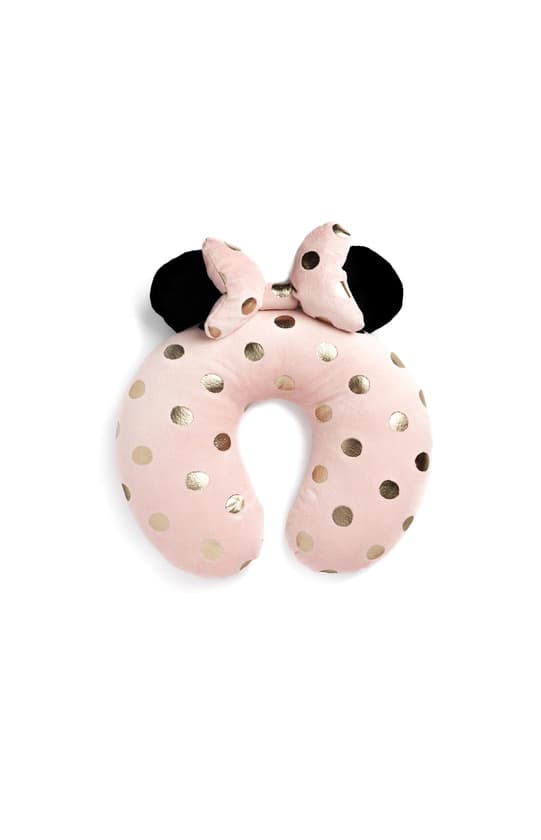 Product Almohada de viaje Rosa y dorada de minnie mouse primark