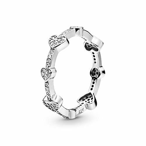 Lugar PANDORA Anillo Temático Mujer Plata