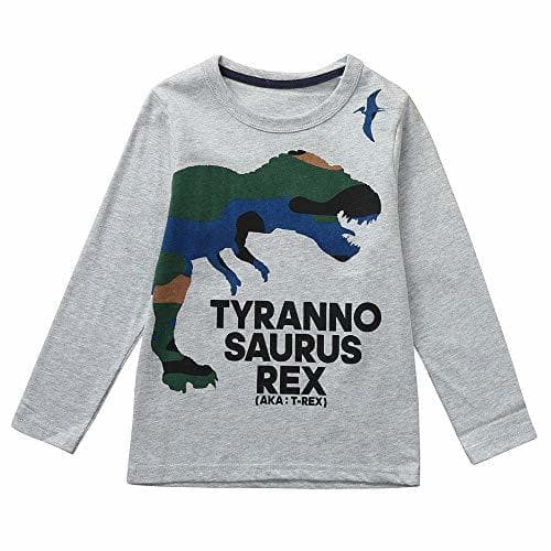 Lugar K-youth Sudadera para Niños Sudadera Niña Dibujos Animados Dinosaurio Ropa Bebé Niños