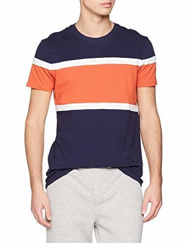 Lugar Springfield 690 C S Pique Corte Centr Camiseta, Azul