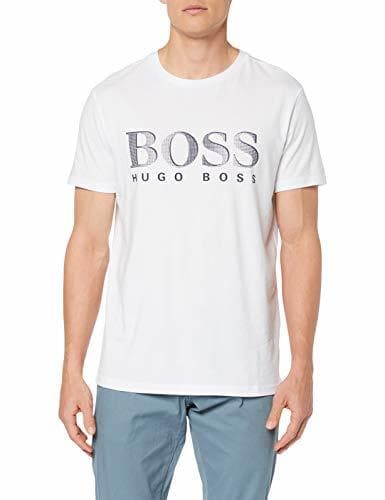 Place BOSS T-Shirt RN Camiseta, Beige