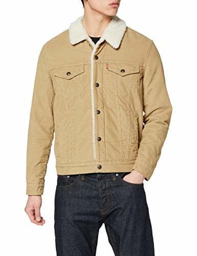 Lugar Levi's Type 3 Sherpa Trucker Chaqueta, Beige