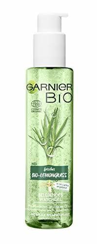 Belleza Lemongrass Aceite para limpieza facial, glicerina vegetal, Garnier Bio Lemongrass Belebendes Waschgel,