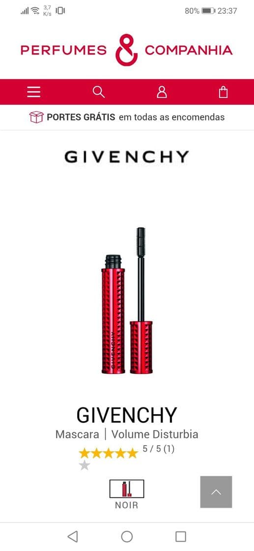 Fashion Mascara - Givenchy - Volume Disturbia | Perfumes & Companhia