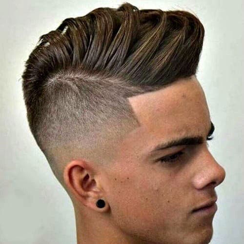 Moda Undercut Comb Over Pomp