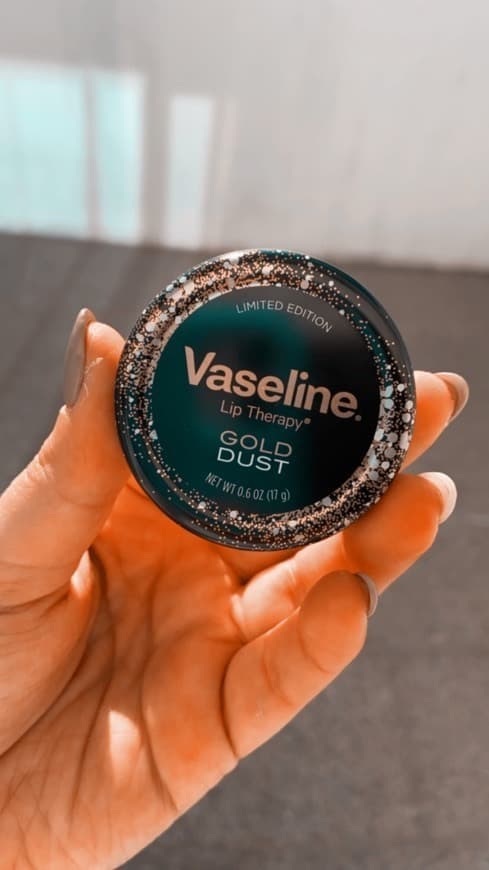 Product Vaseline Gold Dust Lip Tin 