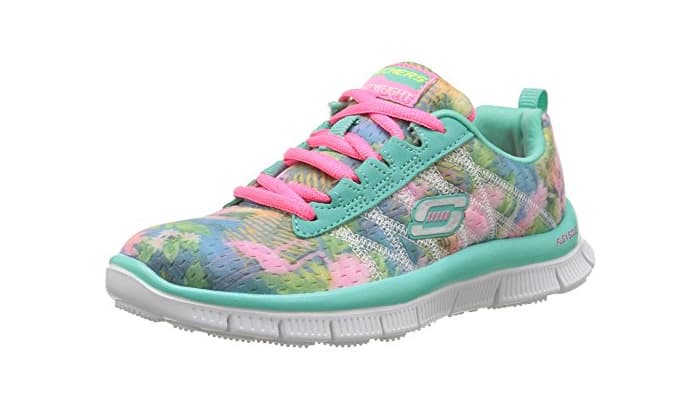 Fashion Skechers Skech Appeal Floral Bloom - zapatilla deportiva de lona niña, - Multicolor