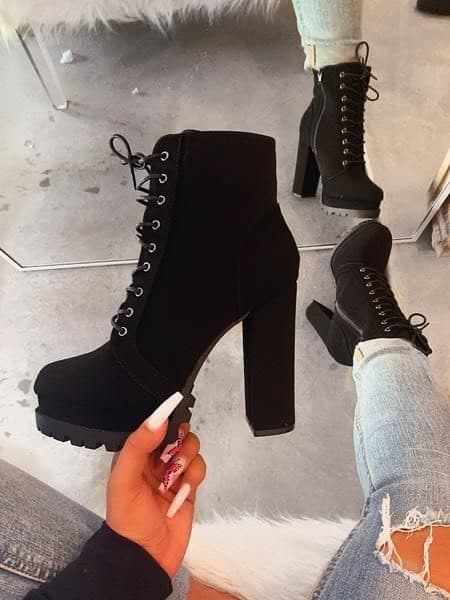 Fashion Botas pretas 