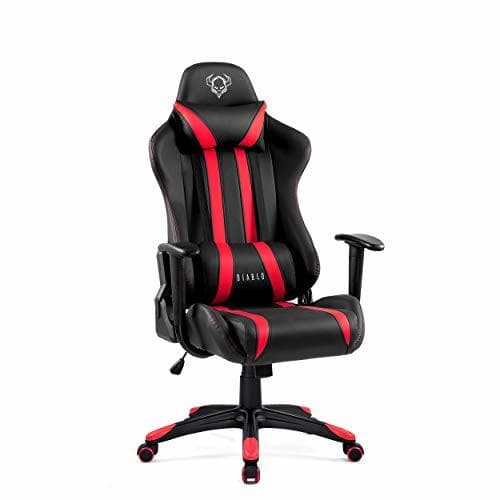 Home Diablo X-One Gaming Silla de Oficina Mecanismo de inclinación cojin Lumbar y