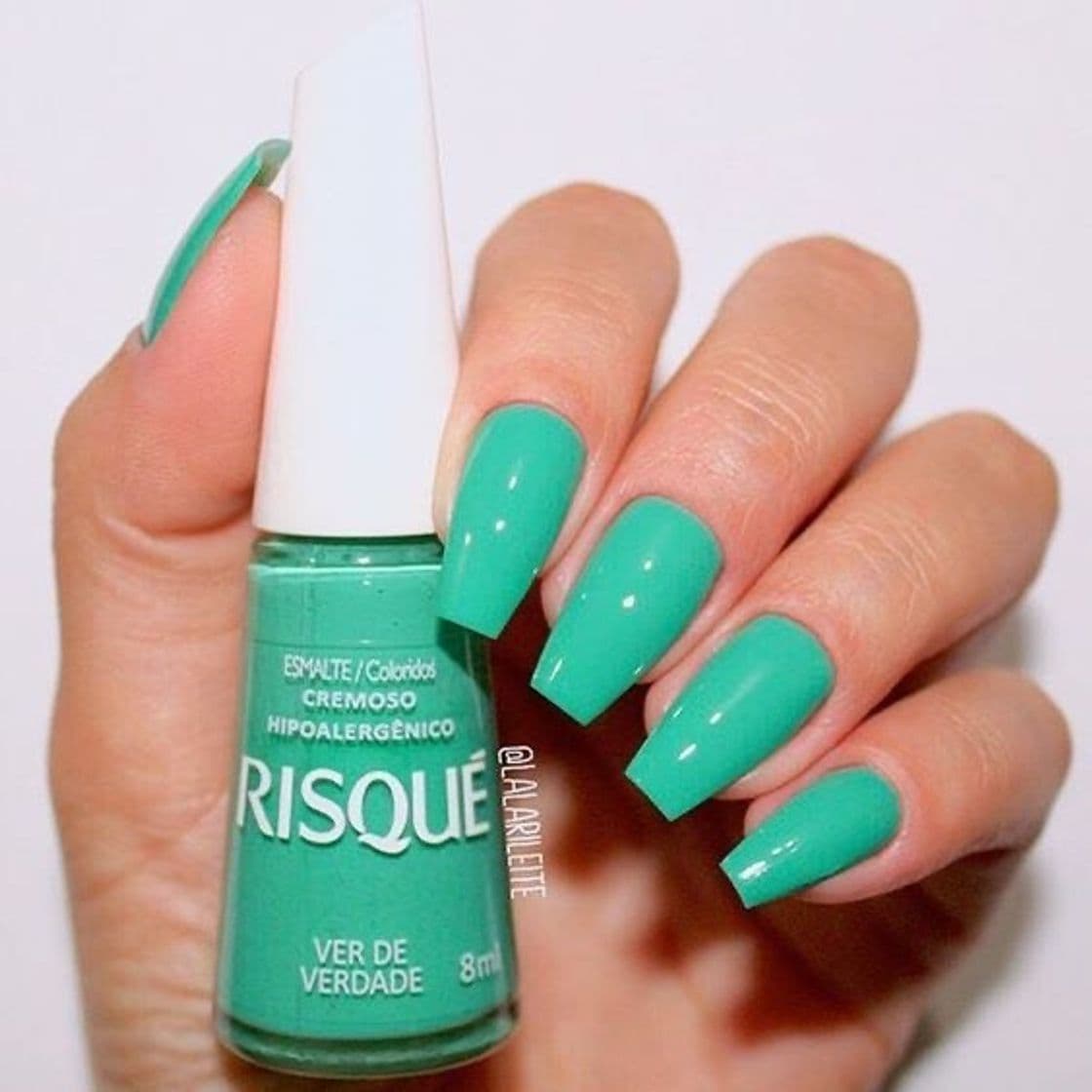 Moda Esmalte verde 