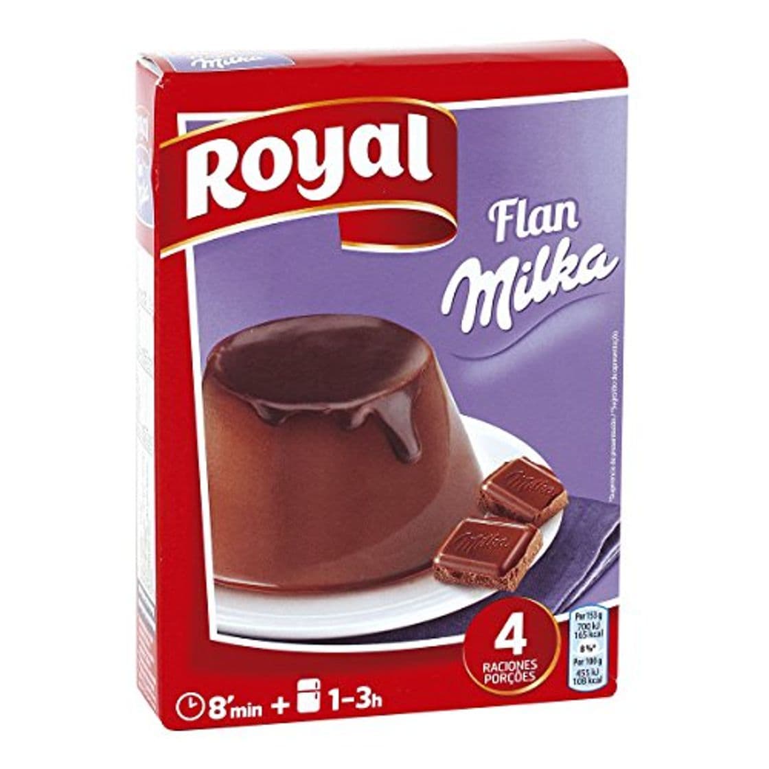 Place Royal Flan Milka - Total