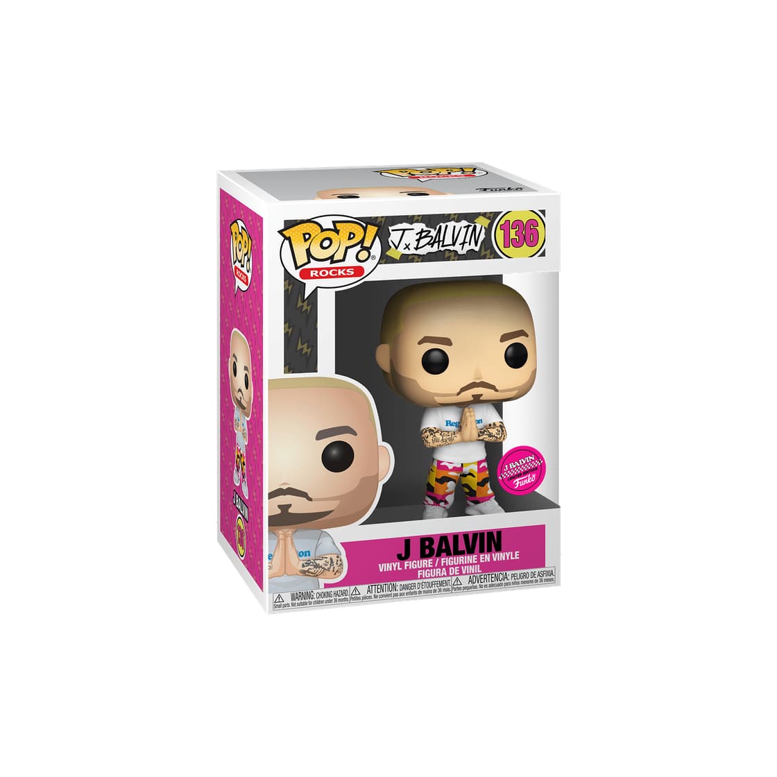 Product J Balvin Funko Pop Blonde 