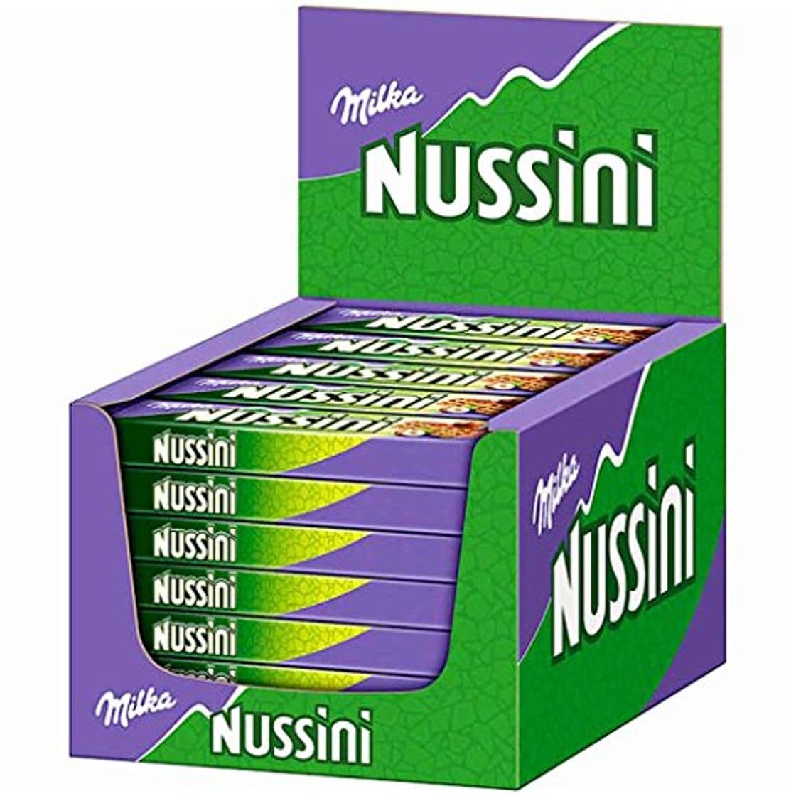 Product Milka NUSSINI - Caja con 35 BARRITAS DE 31