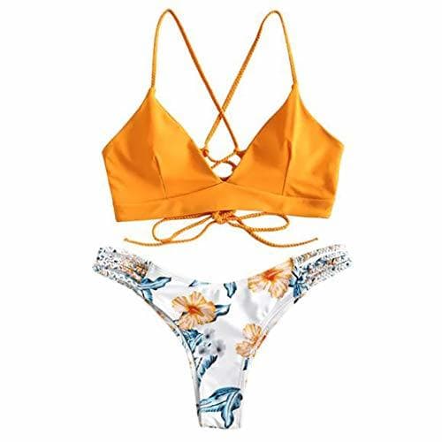 Product Mujer Bikini 2019 Traje de Baño Mujer Dos Piezas Ropa de Playa