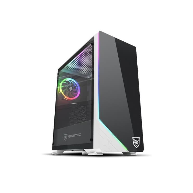 Product Nfortec Vega RGB Vidro Temperado USB 3.0 Branca