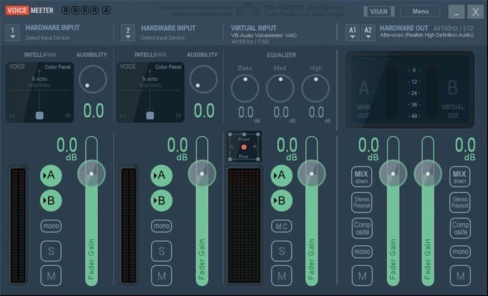 App VB-Audio Voicemeeter 