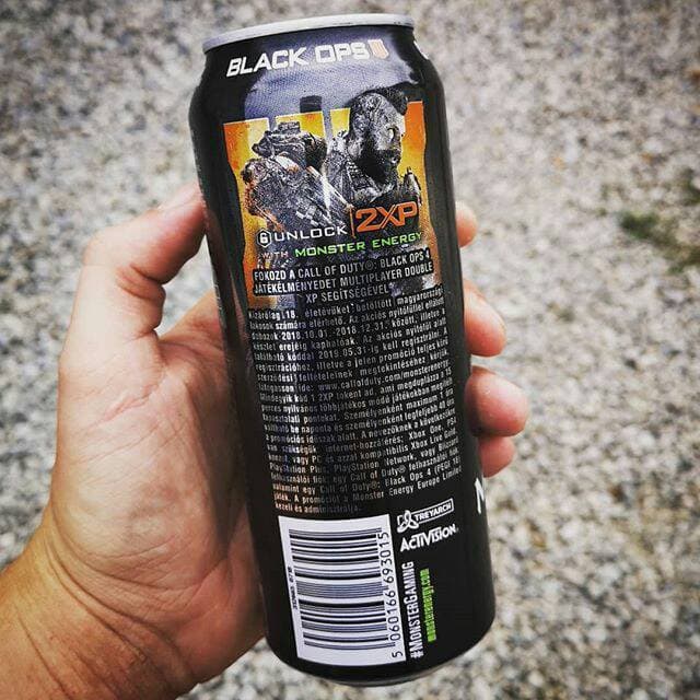 Producto Monster Energy COD BO4 Edition