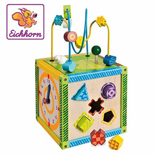 Producto Smoby Eichhorn 100002235 - Cubo de Juegos en Madera