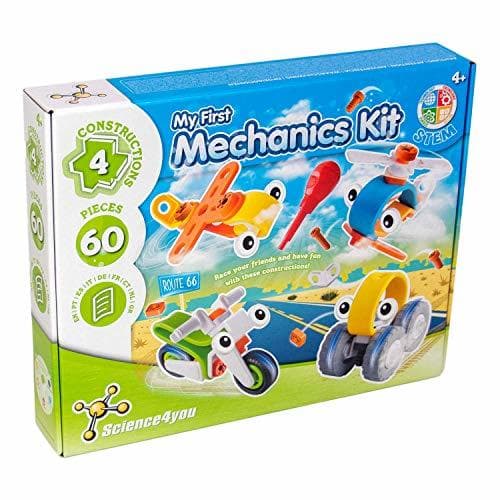 Producto Science4you-Mi Mi primer kit de mecánica, juguete educativo y cientifico, Multicolor