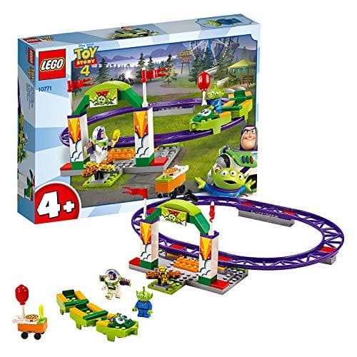 Producto LEGO 4+ Toy Story 4: Alegre Tren de la Feria, Juguete de