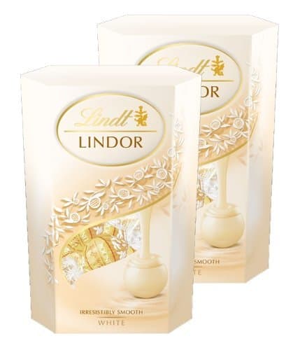 Producto Lindt Lindor White Chocolate Truffle Cornet Box