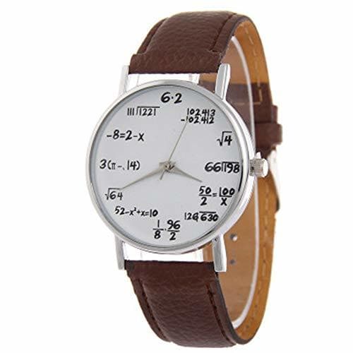 Lugar Matemáticas de Reloj Estudiantes Reloj de Pulsera Student Boys Girls Watch con