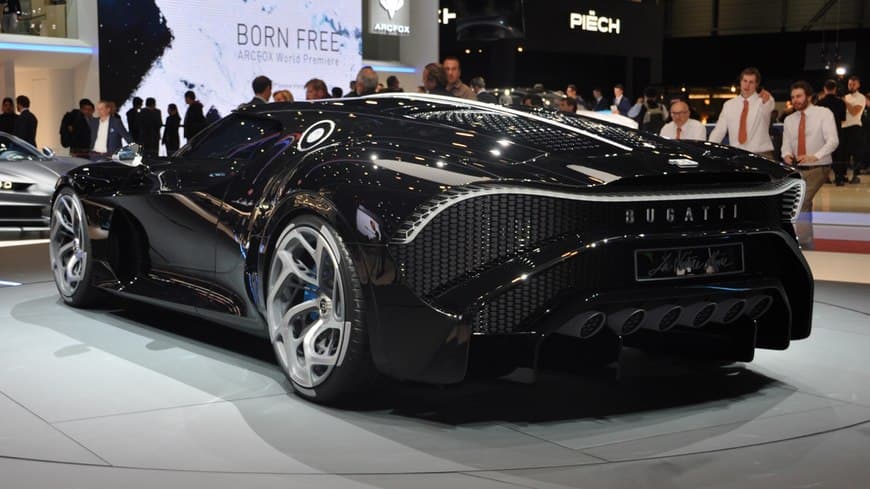 Fashion Bugatti La Voiture Noir