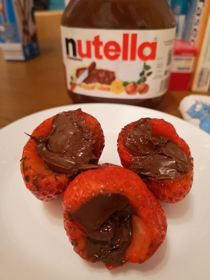 Product Nutella com morangos