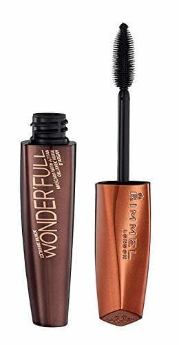 Belleza Rimmel London Wonderfull Argan Oil Máscara de Pestañas Tono Ultrablack