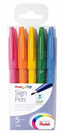 Product Plumas de letreros surtidos Pentel S520