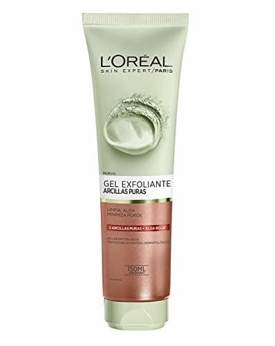 Beauty L'Oréal Paris Dermo Expertise Gel Limpiador Exfoliante Arcillas Puras Roja