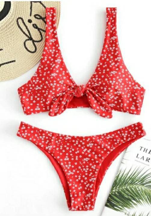 Product Bikini de cintura baixa floral