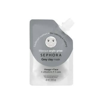 Beauty Sephora Grey Clay Mask with geranium extract recovers and balances the skin