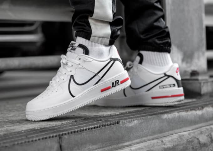 Producto Nike Air Force 1 React White