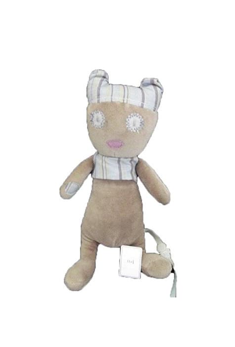 Producto obaibi/Okaidi - Doudou obaibi Okaidi oso gato pirata gris pull azul 25 cms - 1101