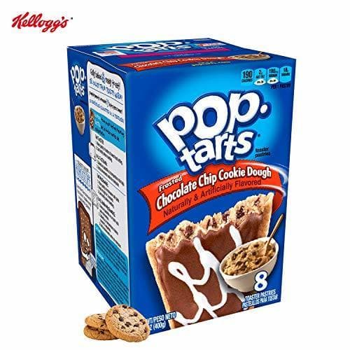 Producto Kellogg's Frosted Chocolate Chip Cookie Dough Pop Tarts 400g