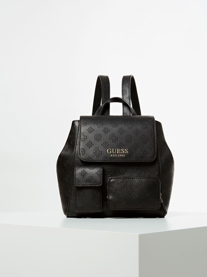 Product ILENIA DEBOSSED LOGO BACKPACK