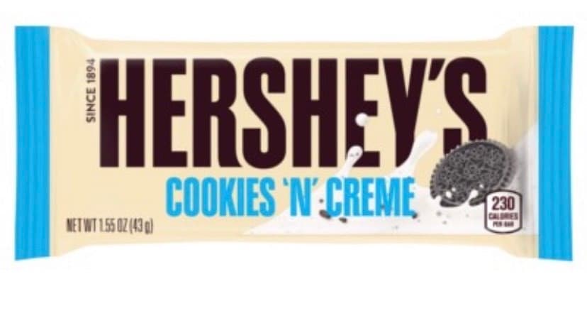 Fashion Hershey’s cookies ‘n’ creme