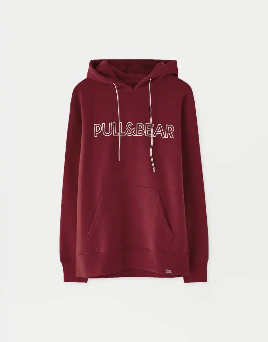 Product Sweatshirt com Capuz Pull and Bear