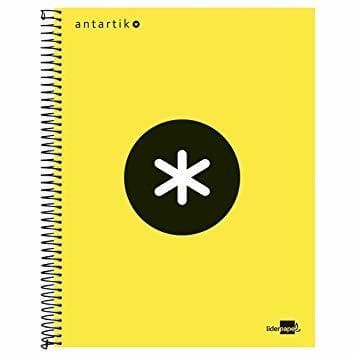 Product Liderpapel Cuaderno Espiral  A4 Micro Antartik Tapa Forrada 120H 100 Gr