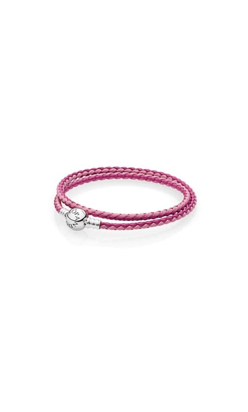 Producto Pulseira de couro cor-de-rosa 