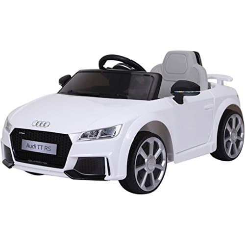 Place Licensed Audi TT RS 12V Electric Ride On Car White