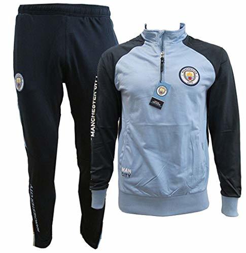 Product Manchester City F.C. Chándal Pantalones y Chaqueta Original con Licencia Oficial Jumpsuit