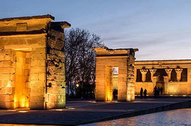 Lugar Templo de Debod